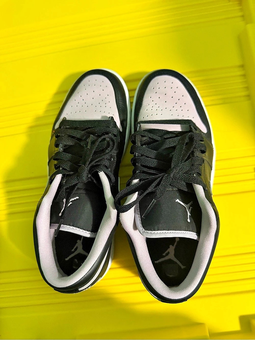 Nike Dunk Low-Top Sneakers in Black & Pink US women’s 9